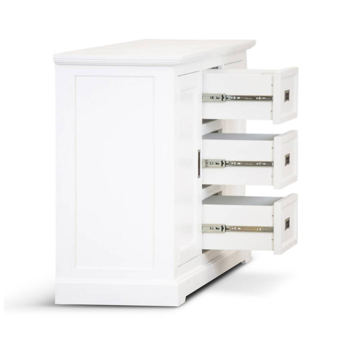 Coastal 1.66m Buffet Sideboard - White