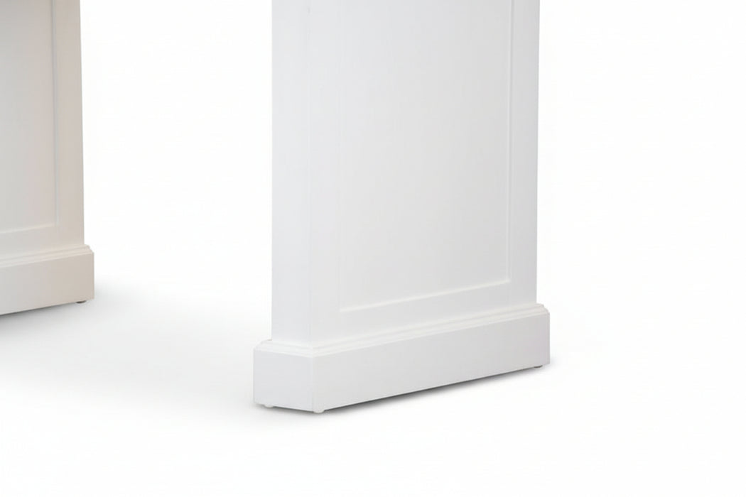 Coastal White Study Desk 150cm