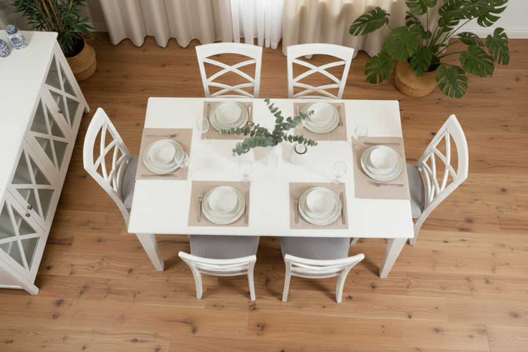 Hampton 7 Piece Dining Set 180cm