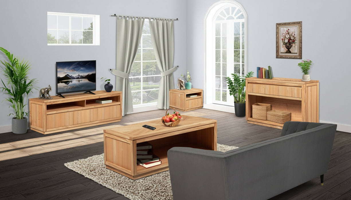 Highland Entertainment Unit - Tasmanian Oak