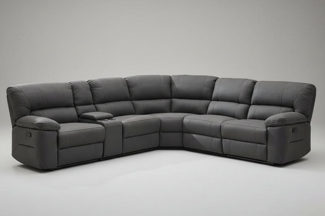 Hasting Corner Lounge with 3 Recliners