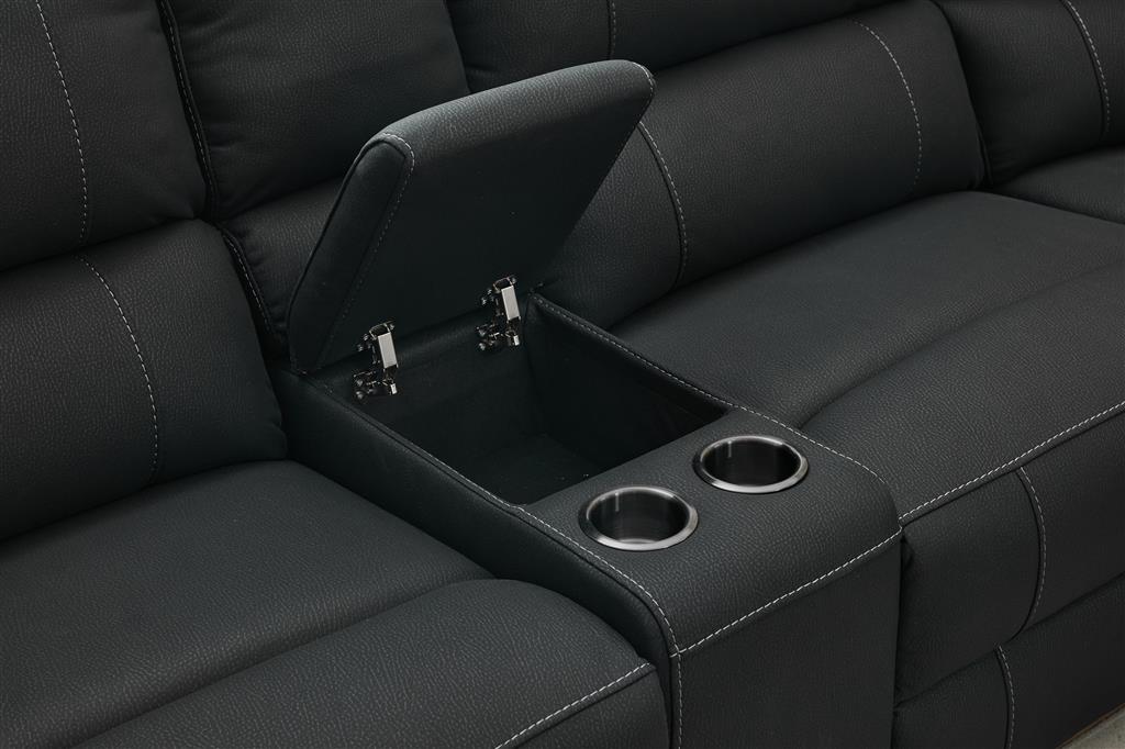 Island 3 Manual Recliner Corner Lounge