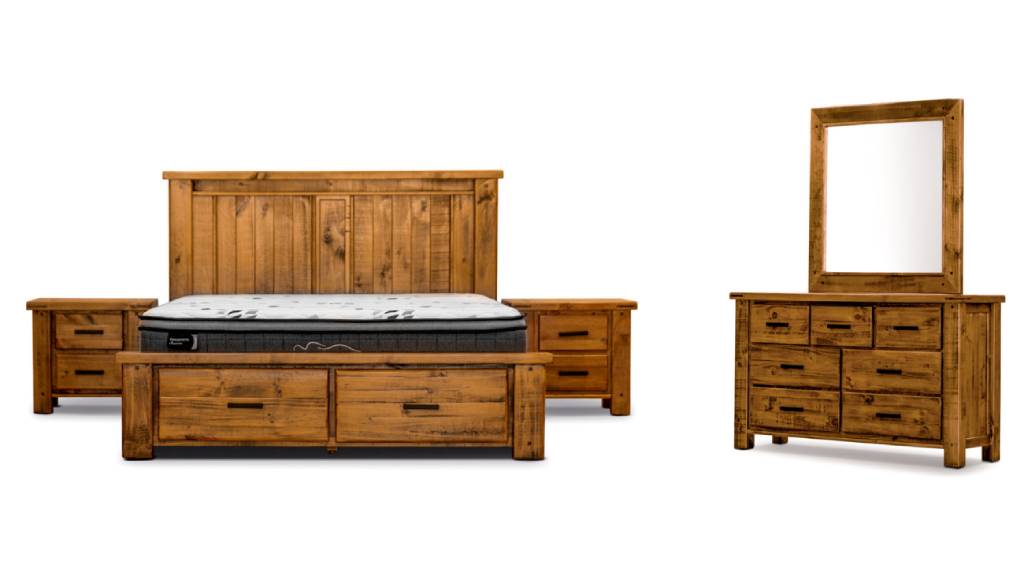 Outback 4 Piece King Bedroom Suite
