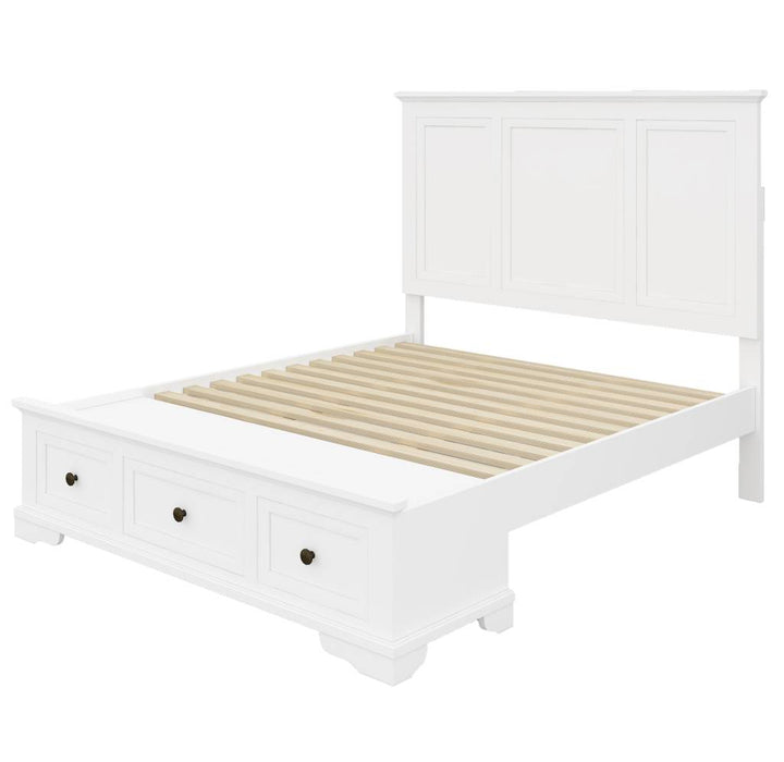 Sala King Bed Frame - White