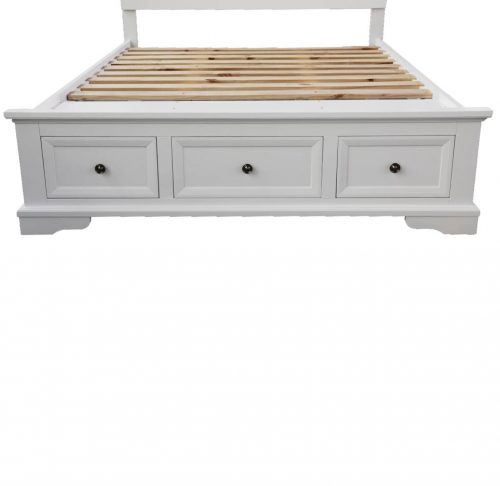 Sala King Bed Frame - White