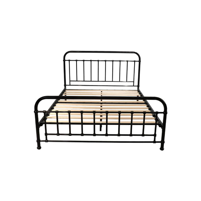 Black Akira Metal Bed