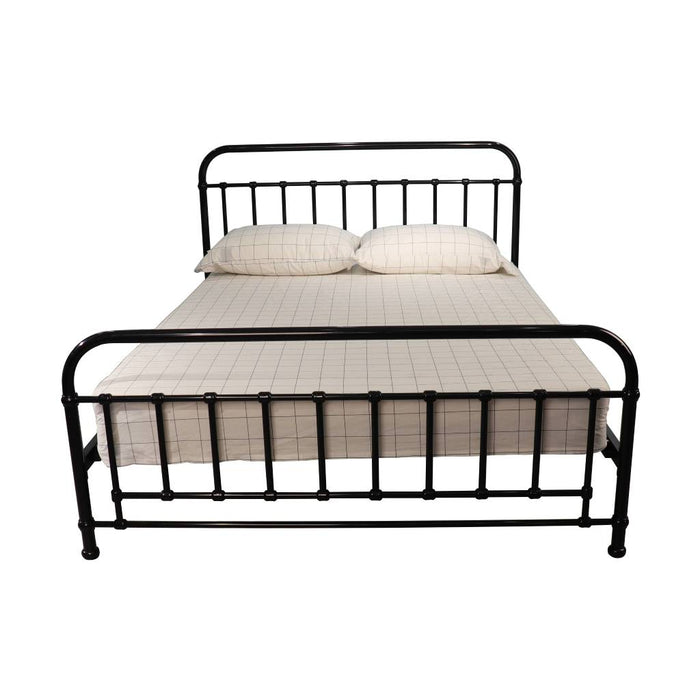 Black Akira Metal Bed