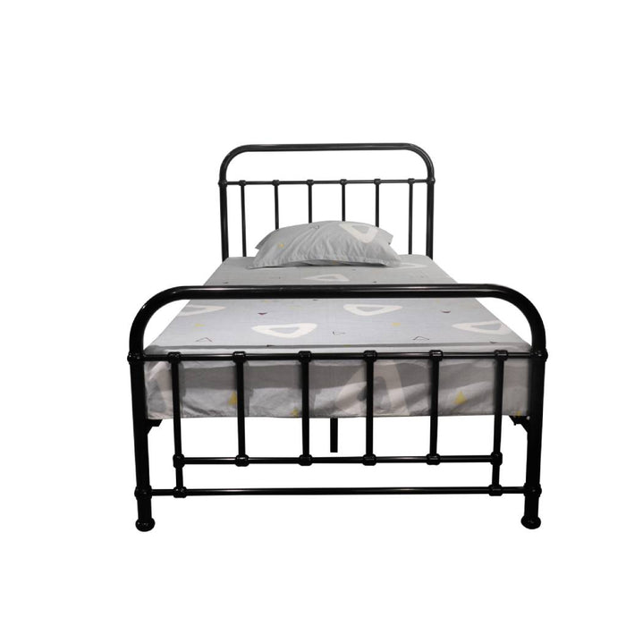 Black Akira Metal Bed Frame