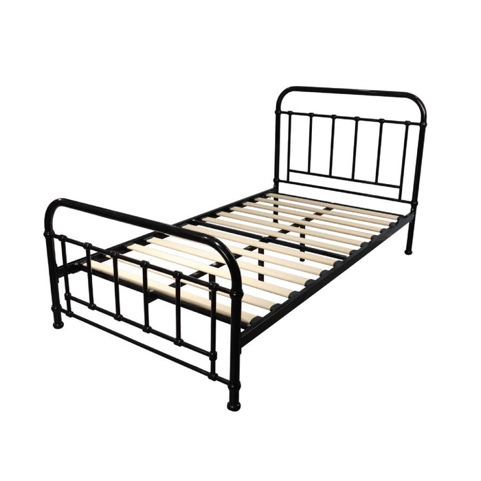 Black Akira Metal Bed Frame