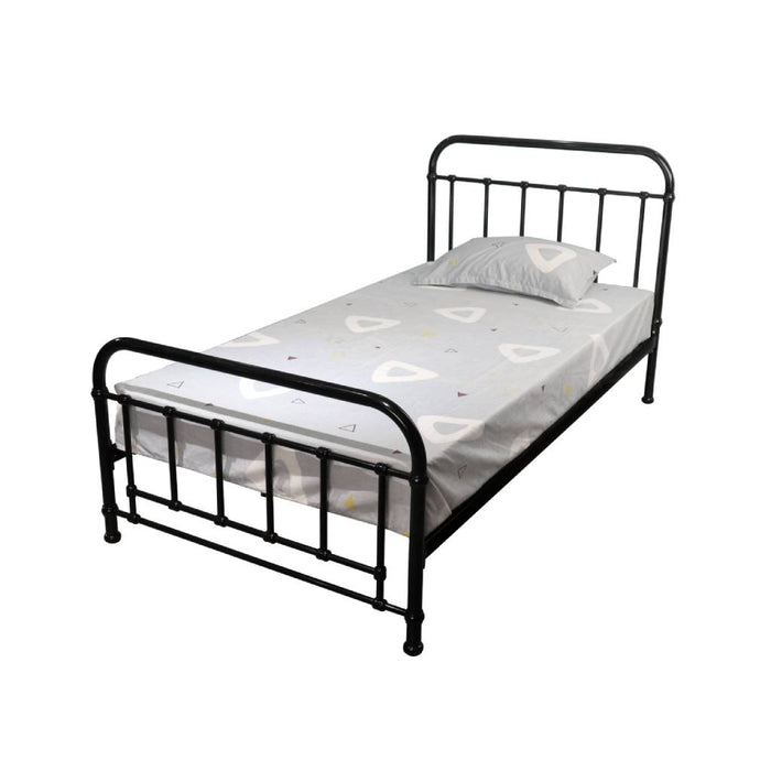 Black Akira Metal Bed Frame