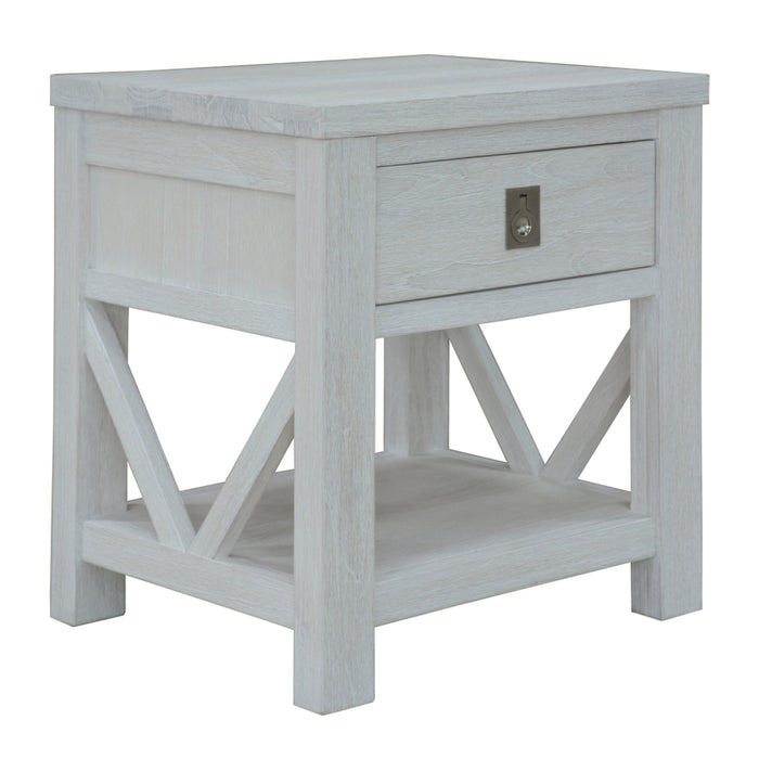 Atlantic 4 Piece King Bed Tallboy Suite White