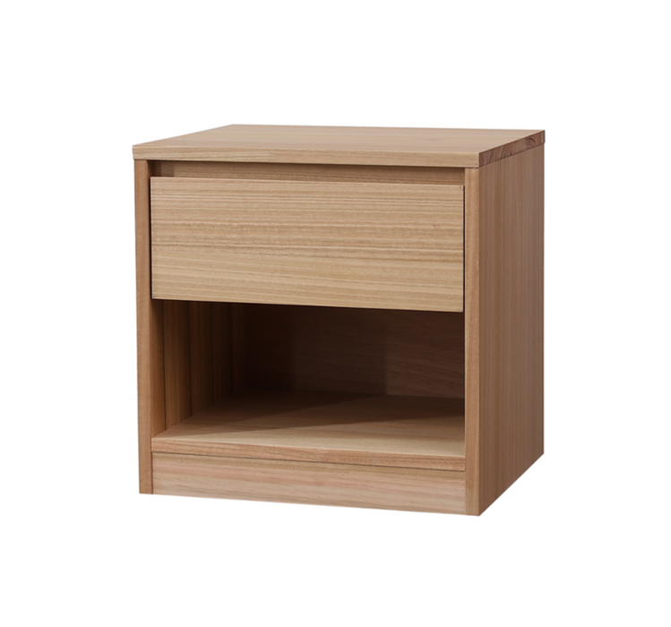 Natural Brady 1 Drawer Bedside Table