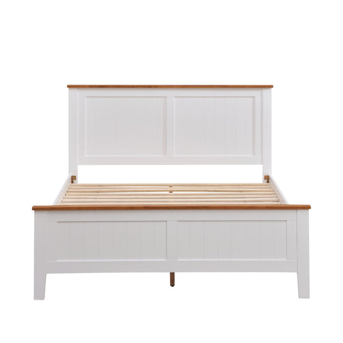 White Concord Timber Bed