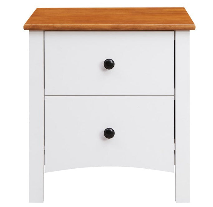 Courtney 2 Drawer Bedside