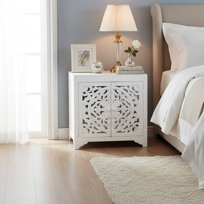 Dias Solid Timber Side Table