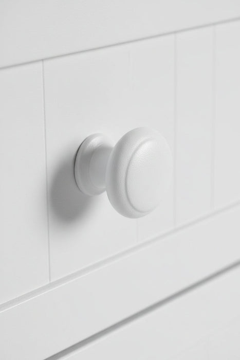 Jesse 4 Drawer Tallboy White 71cm