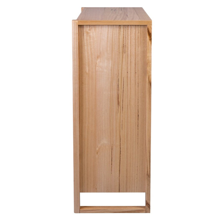 Perisher 90cm 5 Drawer Tallboy - Messmate Wood