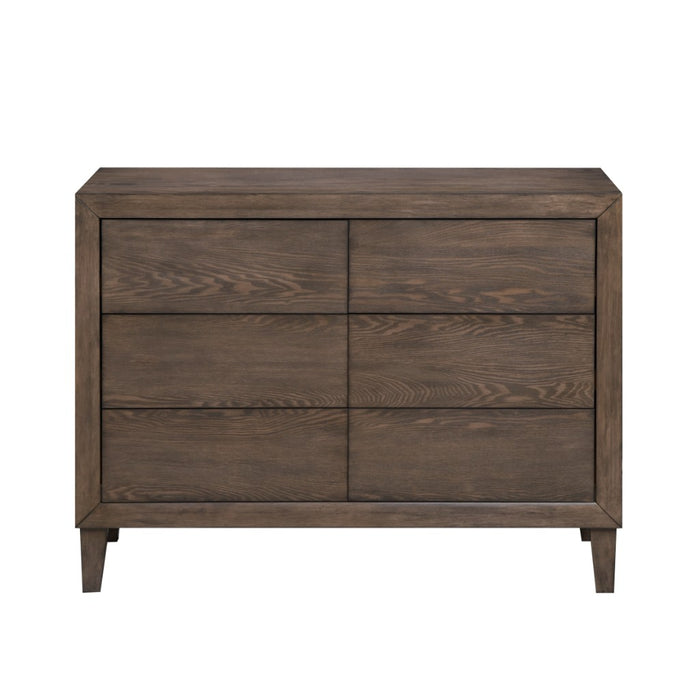 Sueno 1.19m 6 Drawer Dresser - Cafe Grey