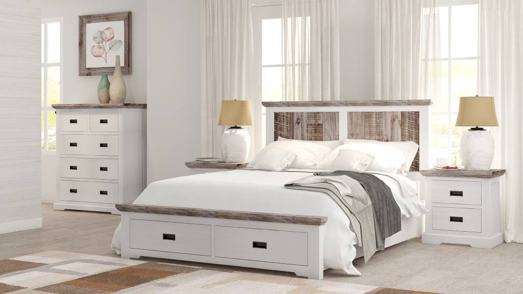 Folkestone Timber King Bed Frame