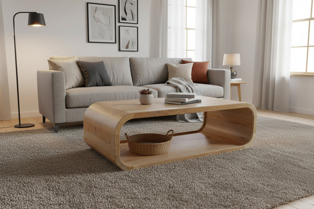 Boho Coffee Table Natural