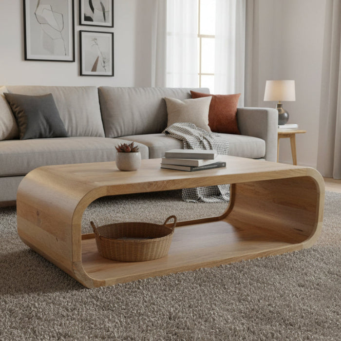 Boho Coffee Table Natural