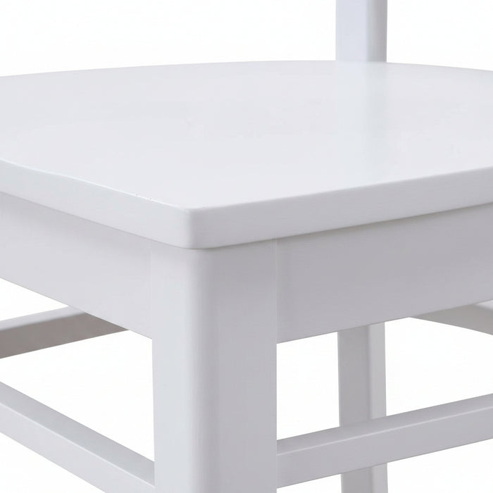 Cairns 5 Piece Dining Set White – Hamptons Style - Sydney Dining