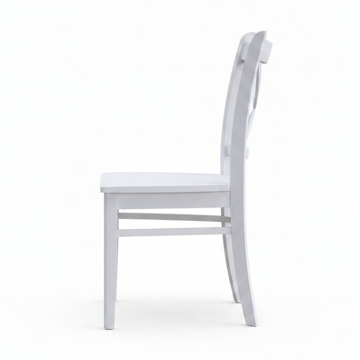 Cairns 5 Piece Dining Set White – Hamptons Style - Sydney Dining