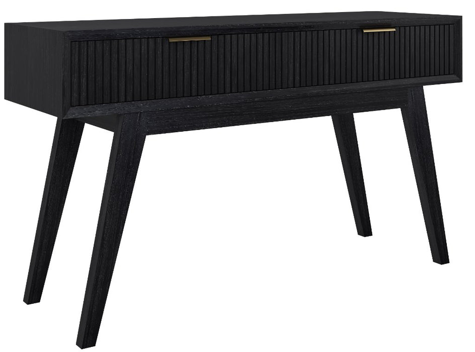 Elana Black Console Table, 120cm