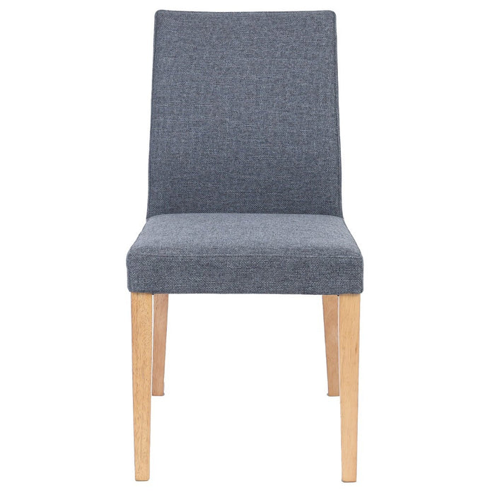 Fitz Dining Chair Grey & Natural Timber