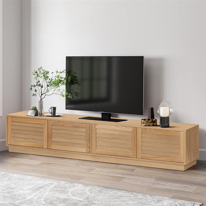 Owen 2.20m Entertainment Unit Natural Colour
