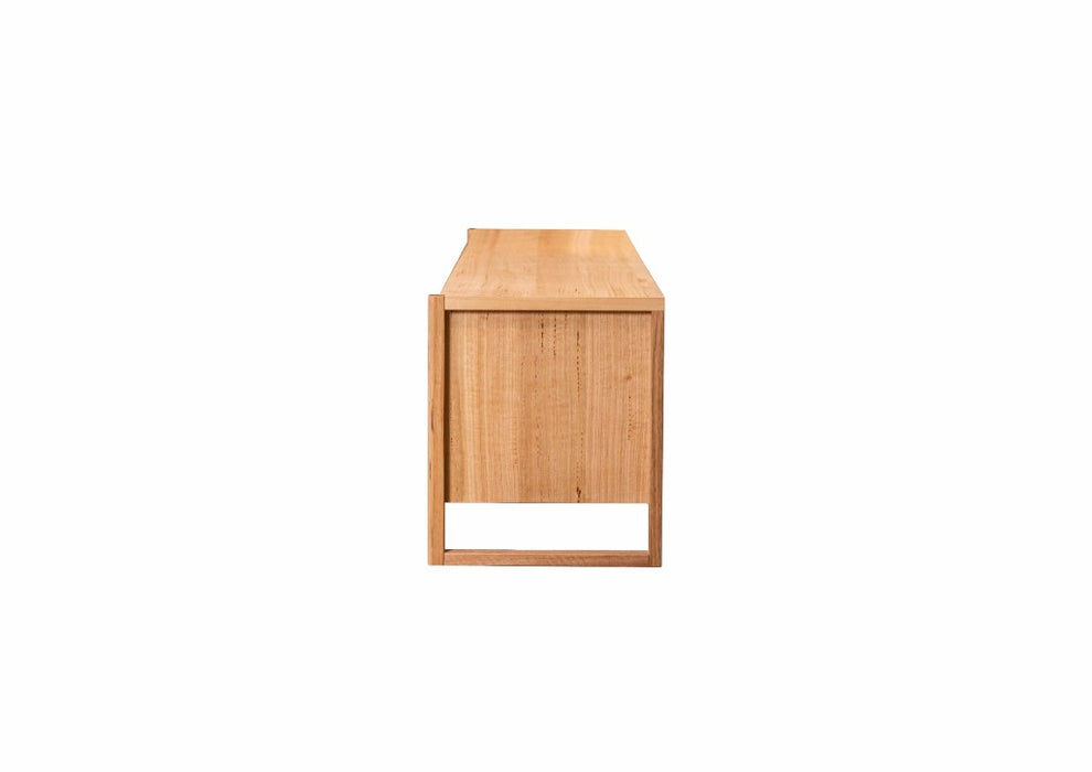 Perisher 2.4m Entertainment Unit - Messmate Wood