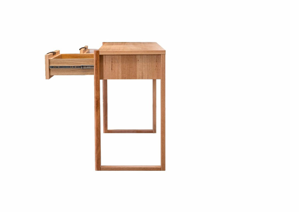 Perita 1.4m Console Hallway Table - Messmate Wood