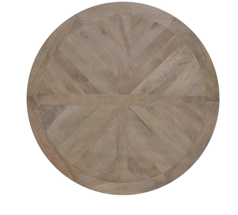 Velino Round Oak Dining Table