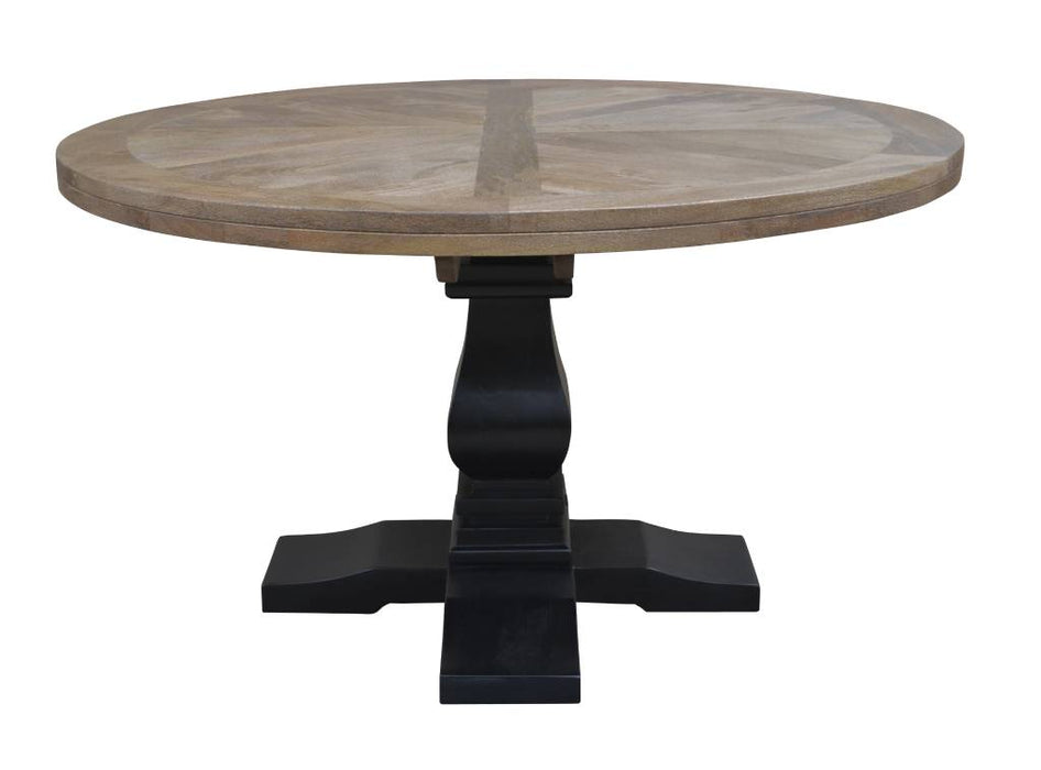 Velino Round Oak Dining Table