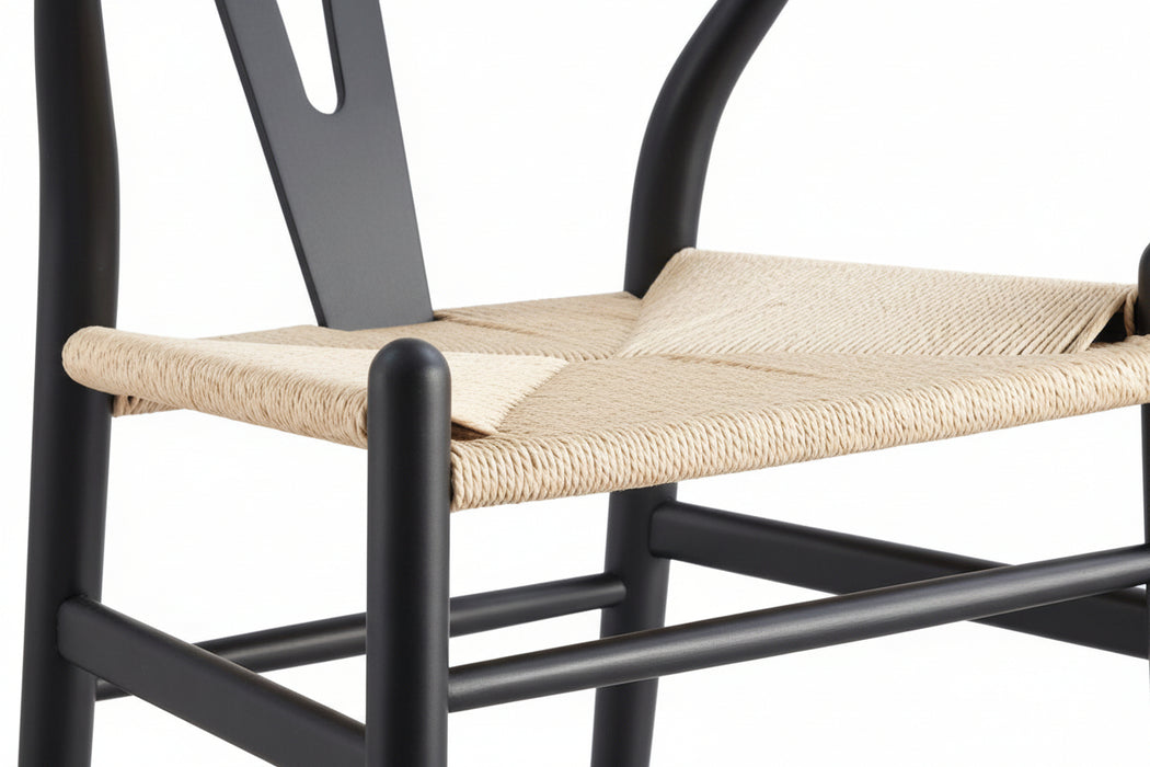 Dover 7 Piece  Dining Table & Hans Wegner Replica Chair Set