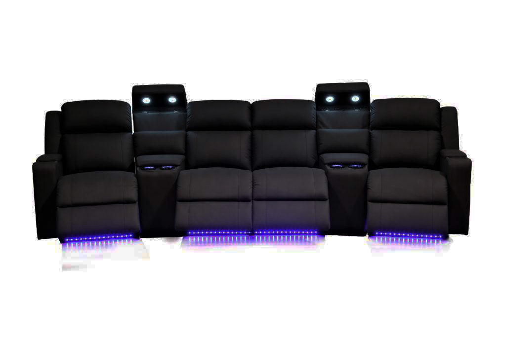 Apollo Home Theatre 4 Recliner & 2 Console