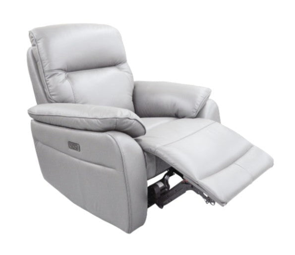Aspect Leather Single Power Recliner - 3 Colours