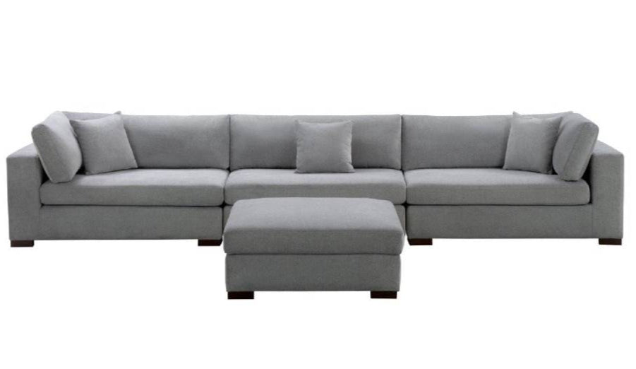 Jefferson 6 Seater Fabric Lounge