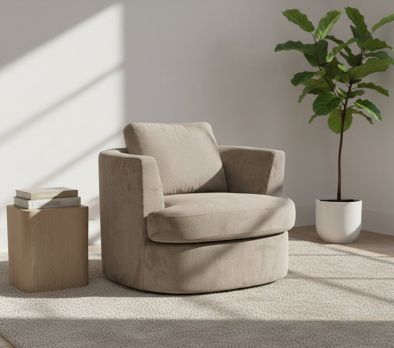 Canter Swivel Fabric Chair