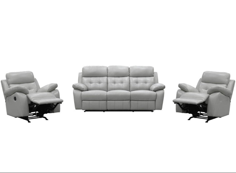5 Seater Cosmic Leather Manual Recliner Lounge Set