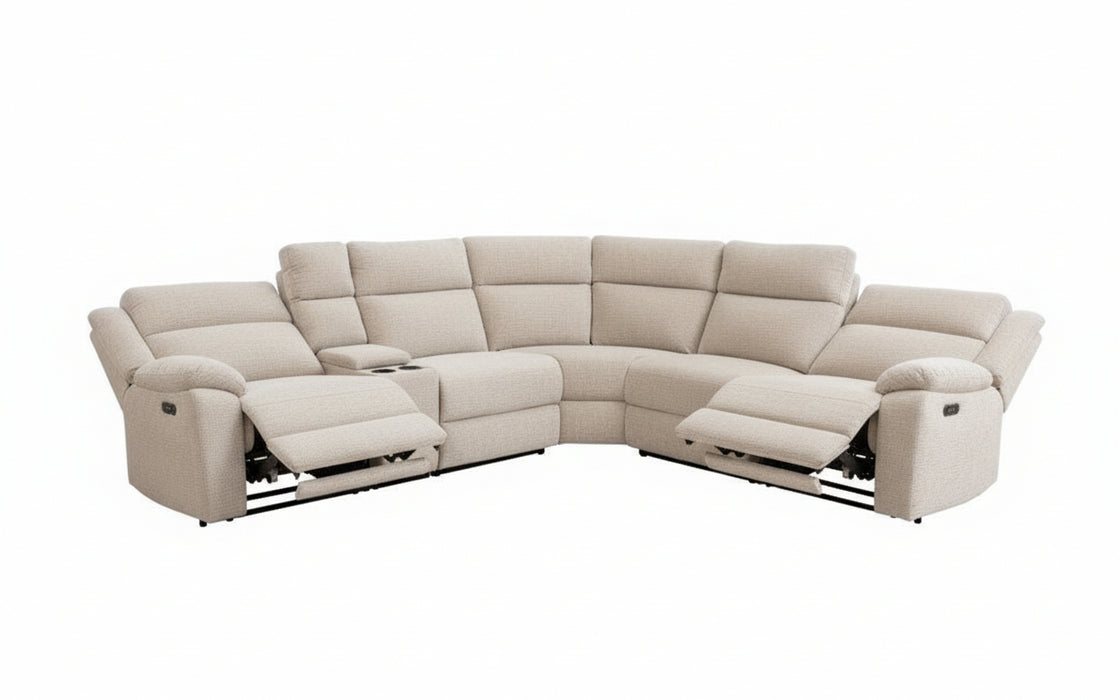 Drisana Beige Corner Lounge