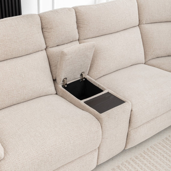 Drisana Beige Corner Lounge