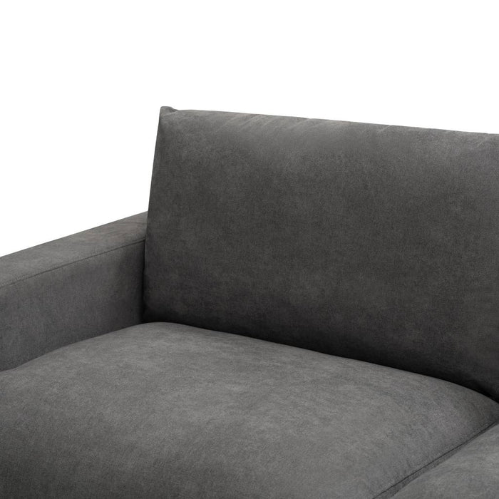 Harvard 5 Seater Corner Lounge - Dark Grey