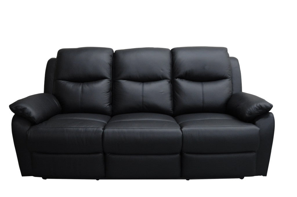 Sunrise 5 Seater Full Leather Manual Recliner Lounge