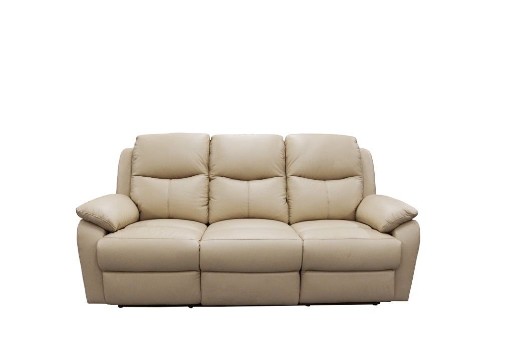 Sunrise 5 Seater Full Leather Manual Recliner Lounge