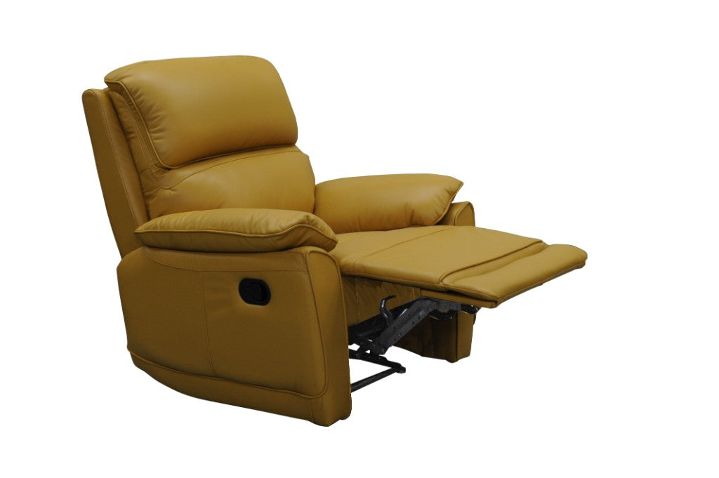 New York 3 Piece Full Leather Recliners
