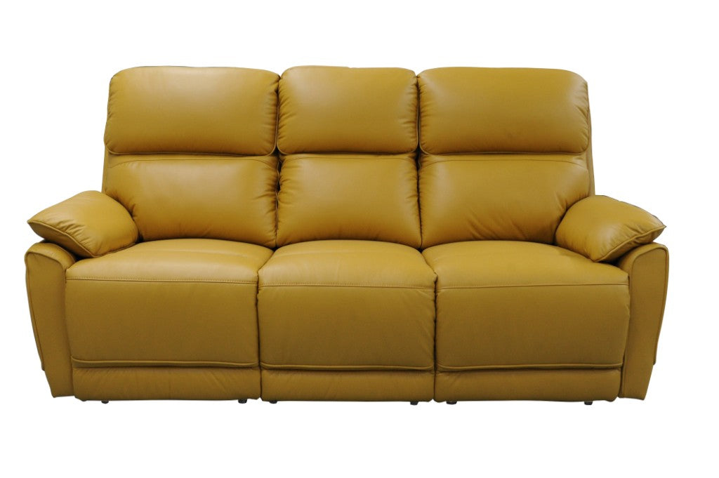 New York 3 Piece Full Leather Recliners