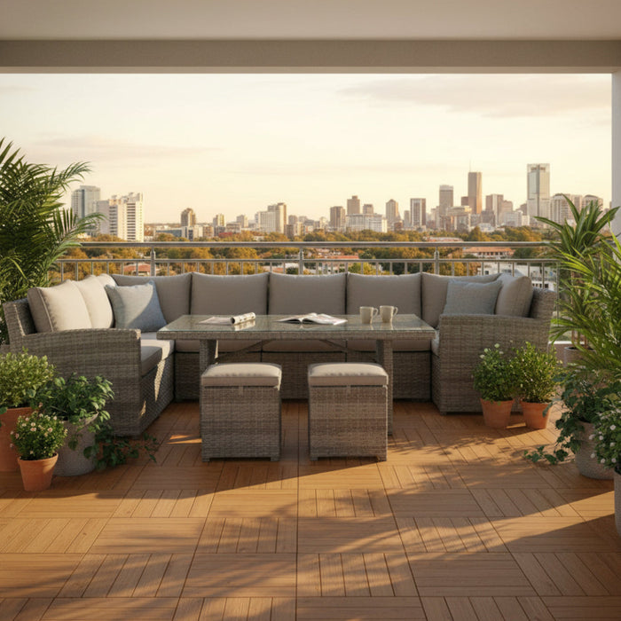 Fora 8 Seater Outdoor Lounge Setting