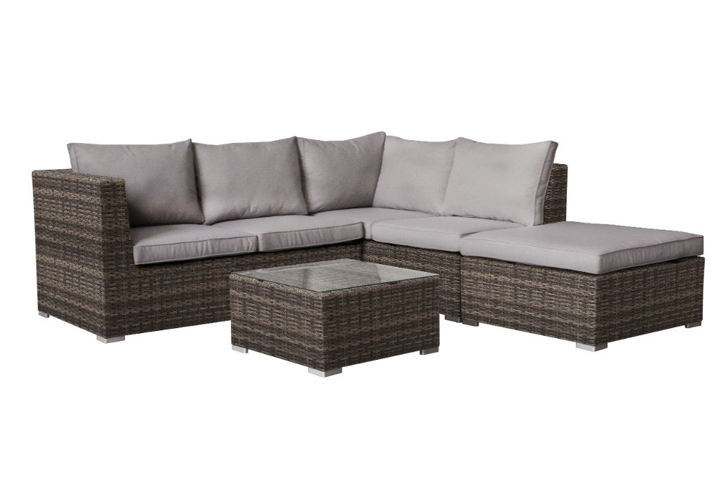 Gardon 5 Seater Outdoor Wicker Sofa Set