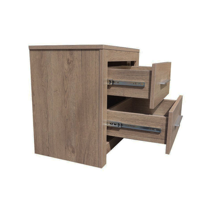 Jason 2 Drawer Bedside, Dark Oak